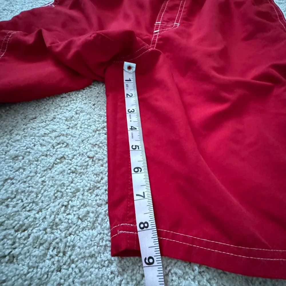 Boys Large Red swim trunks Nike